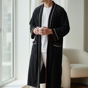 Rare Vintage Christian Dior Black Robe